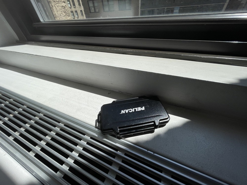 PELICAN Black Memory Card Case Used - CFast