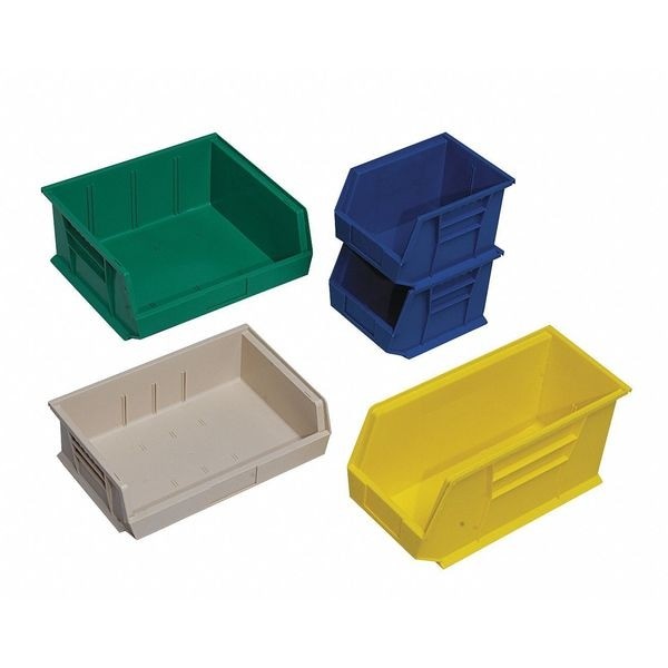 Quantum Storage Systems Qus230gn Hang & Stack Storage Bin, Polypropylene,