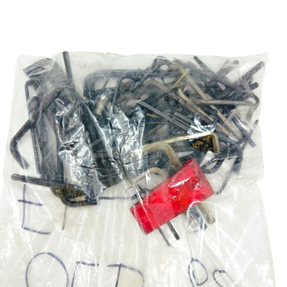 Lots of Assorted Unbranded L-Shaped Hex Key Set