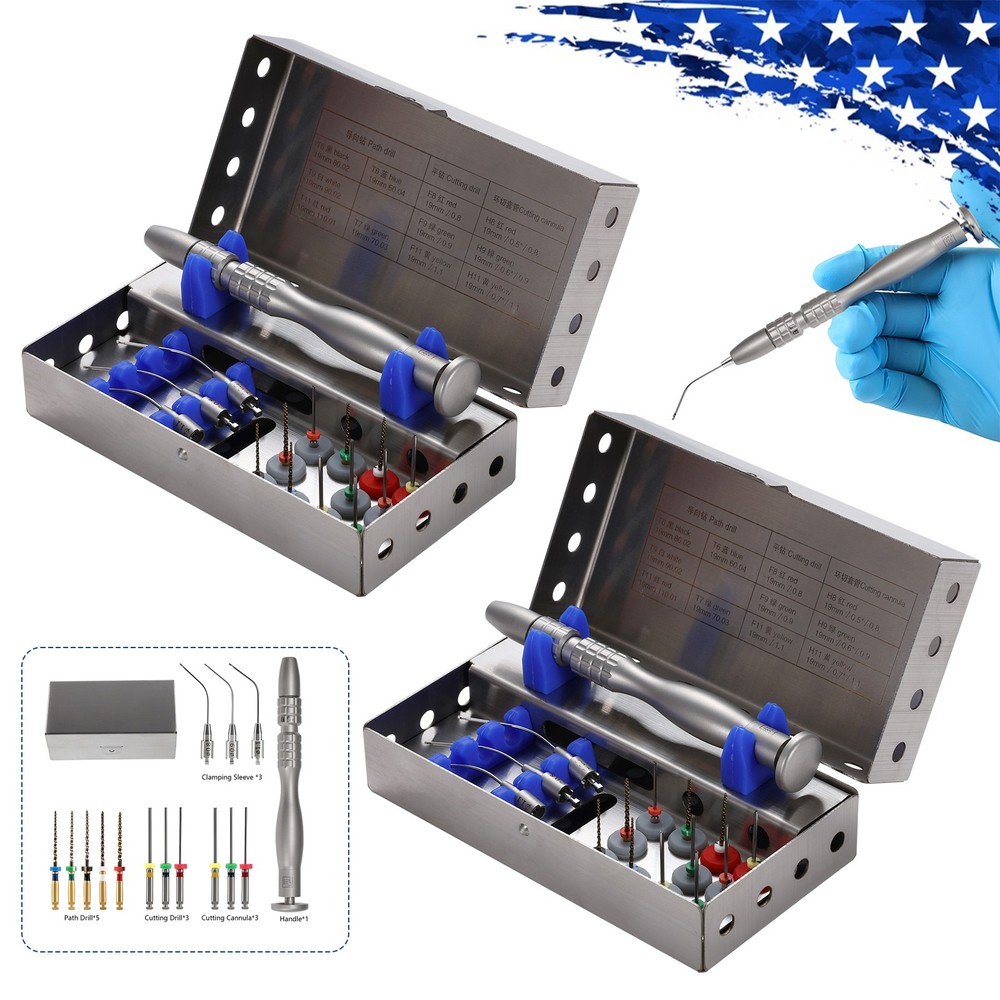 Dental Broken File Extractor Endodontic File Removal System Kits Endo Root Canal