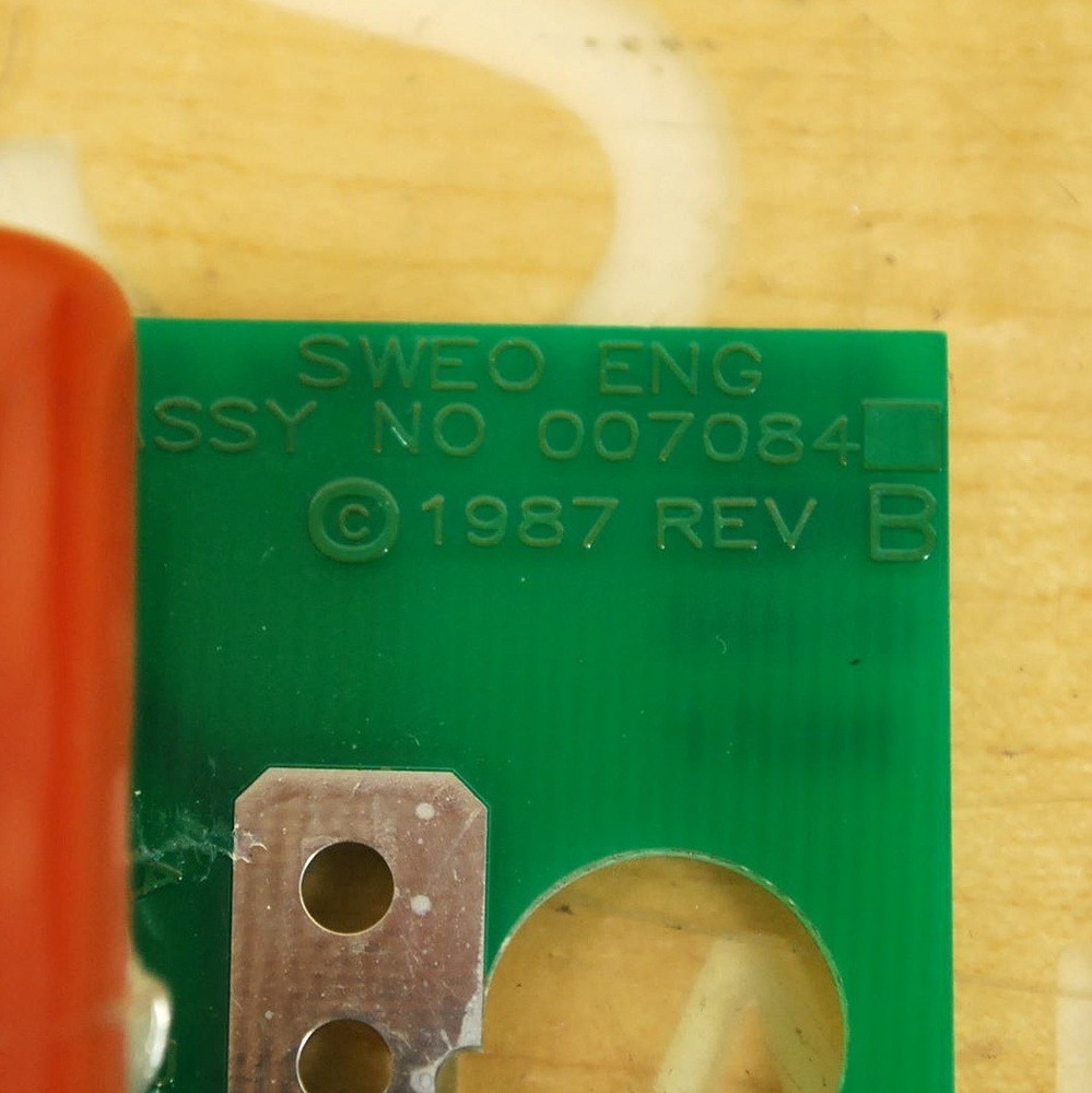 Sweo Engineering 007084 PC Board - USED