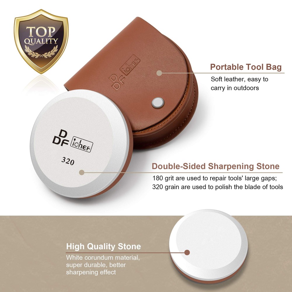 Axe Hatchet Sharpening Stone 180/320 Grit Professional Whetstone & Sharpener