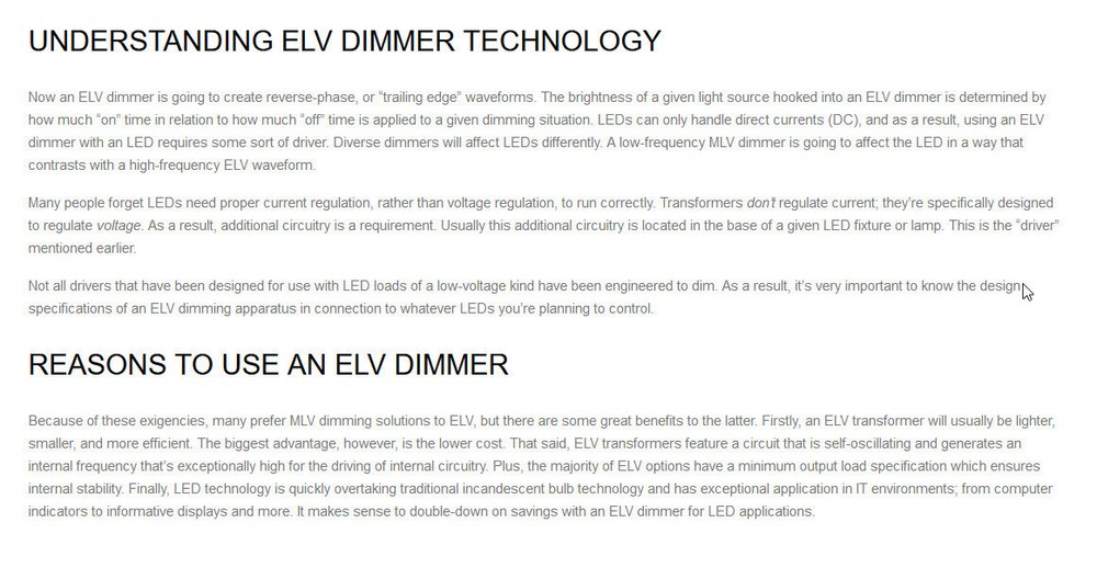 SOLID STATE LIMINAIRES SSL-MC-10V ELVDIM 0-10V Dimming Module, 120-277V INPUT