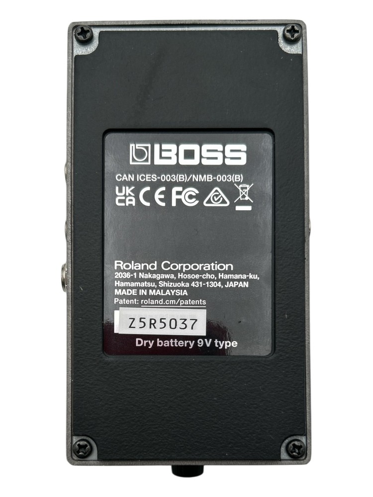BOSS SDE-3 Dual Digital Delay Pedal Black