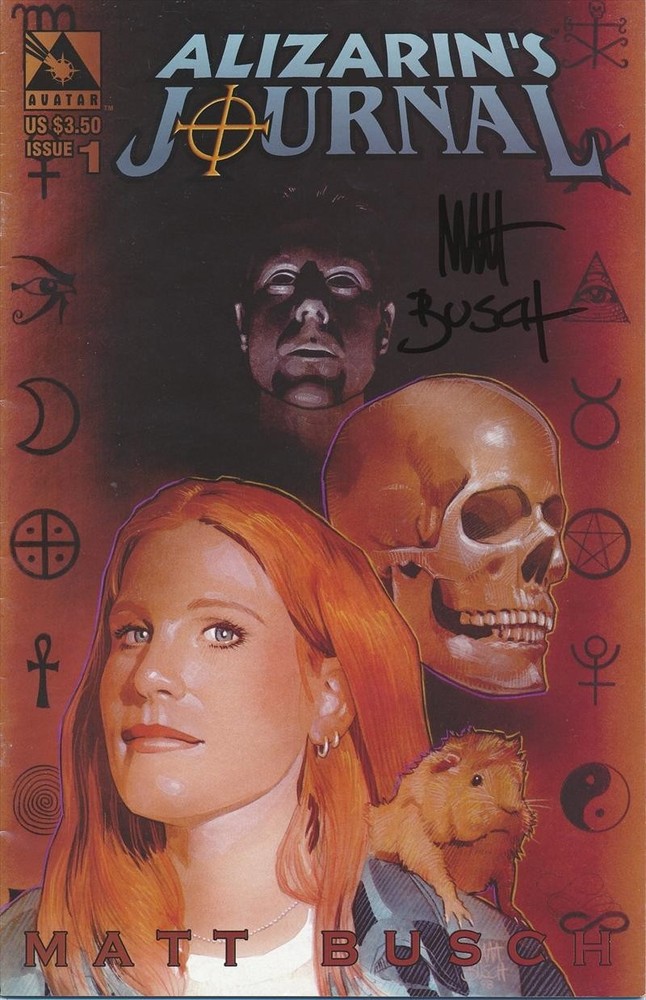 Matt Busch- Signed Comic Book (Alizarin's Journal)