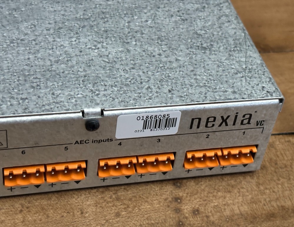 Biamp Nexia VC Video Conference DSP Digital Audio Processor System (A)
