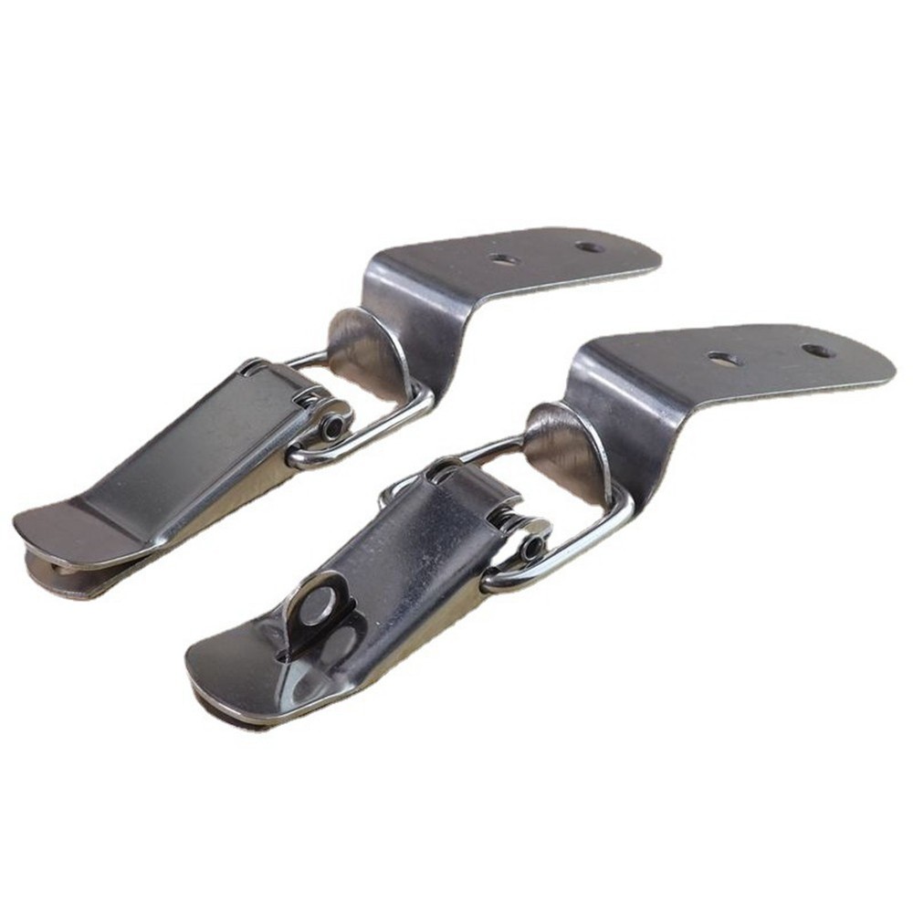 90 Degree Duck Mouth Buckle Hook Lock Spring Loaded Pull Toggle Lock 4908