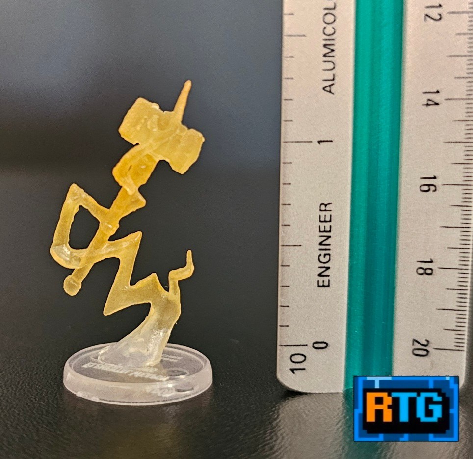 D&D Miniature - Elemental Weapon Lightning #7d - Spell Effect - Dungeons Dragons
