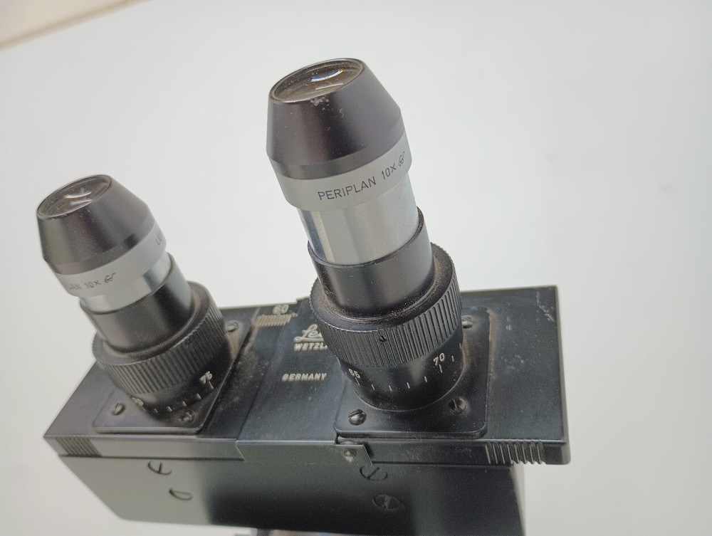 Vintage Leitz Wetzlar Dialux Microscope