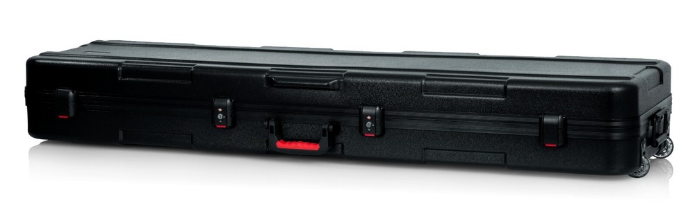 Gator Cases Molded Flight Case for Slim Extra Long 88-Note Keyboards TSA Latches