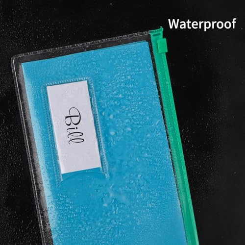 24pcs Poly Zip Envelope, Plastic Envelope, Reusable Envelopes, 9 x 4.7