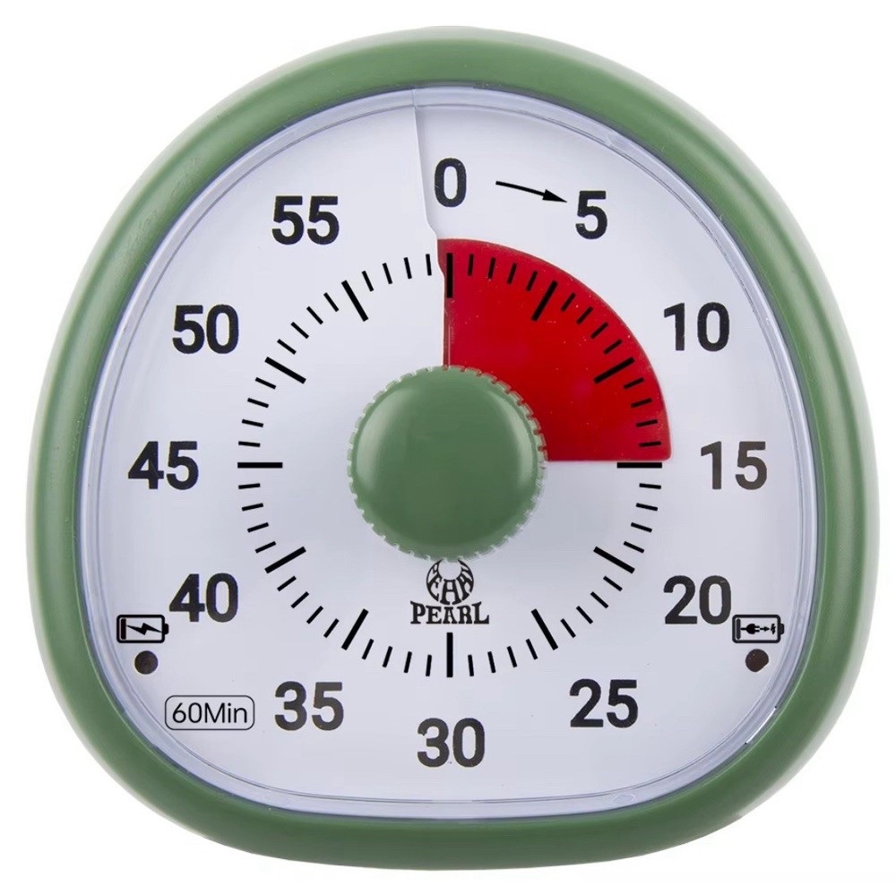 60 Minute Visual Timer - Silent Timer Time Management Tool for Classroom