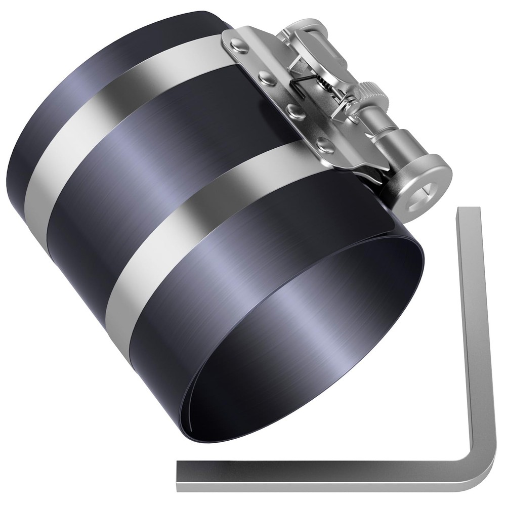 Moker Piston Ring Compressor Tool,Car Engine Piston Ring Installer Removal Ki...