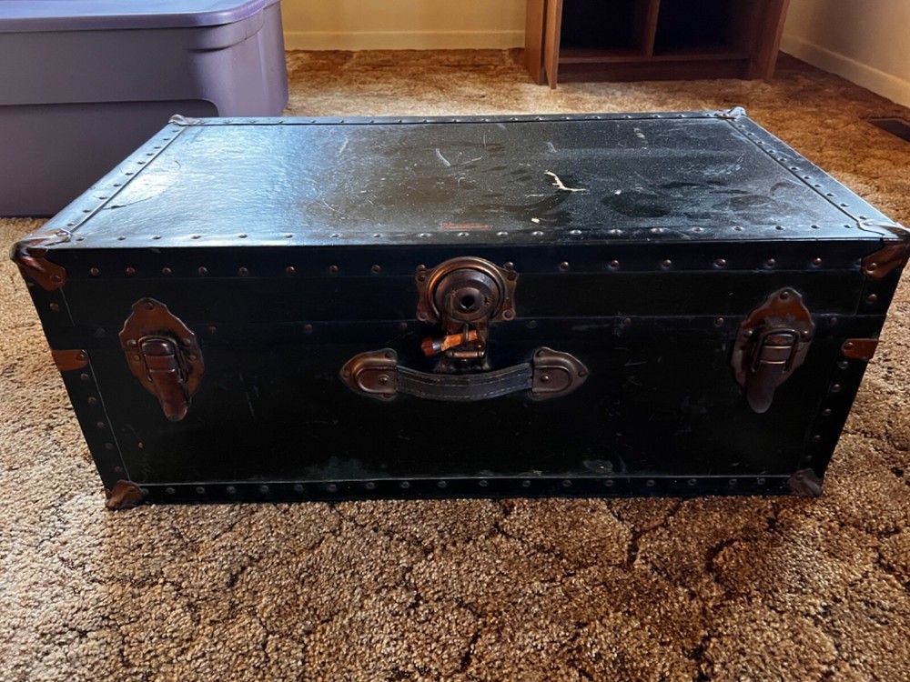 antique vacationer trunk