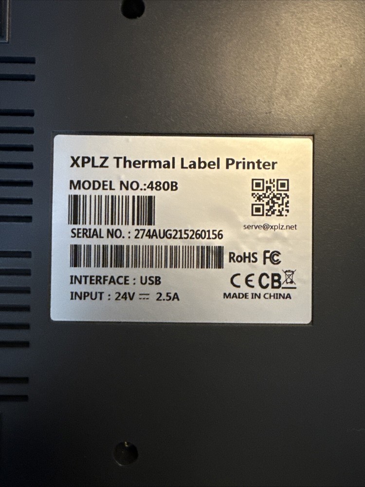 XPLZ Thermal Label Printer