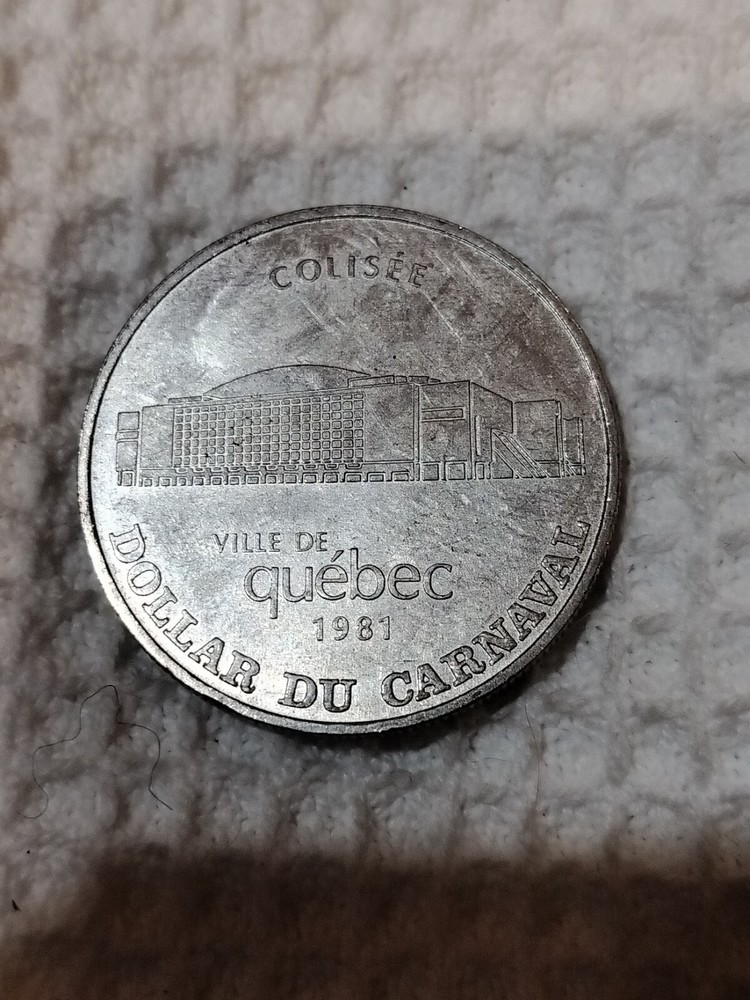 CARNAVAL DE QUEBEC 1965 ISSUED IN 1981 Dollar Du Carnaval
