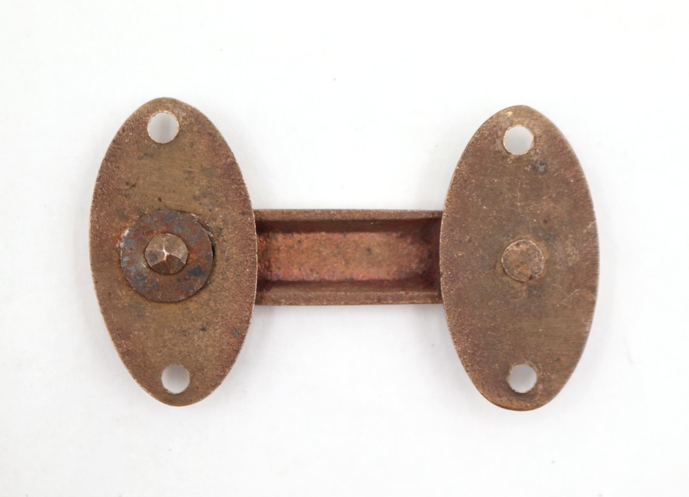 Vintage Classic Brass Oval Window Shutter Latch