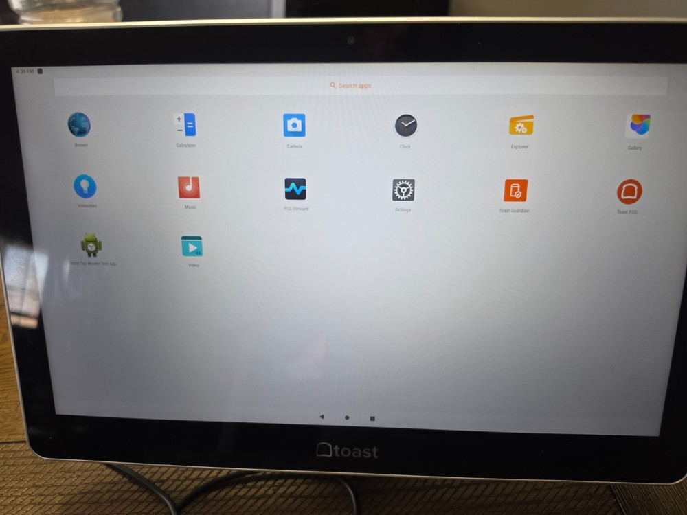 Complete Toast Flex System POS Screen, Customer Screen, Printer, Tap, Handheld