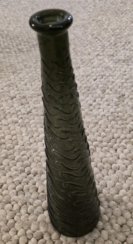 VINTAGE GREEN WAVE BOTTLE