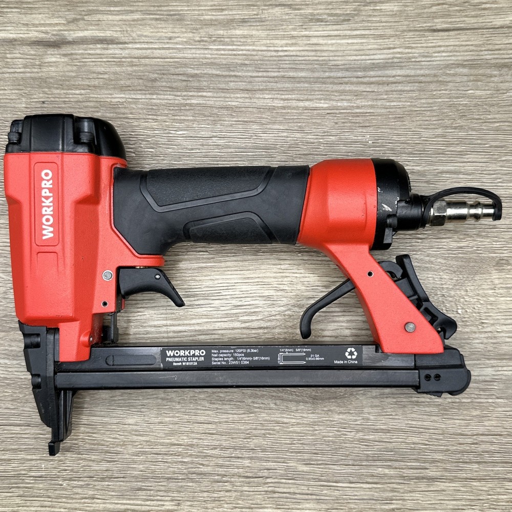 WORKPRO MODEL: W181012A PNEUMATIC STAPLER
