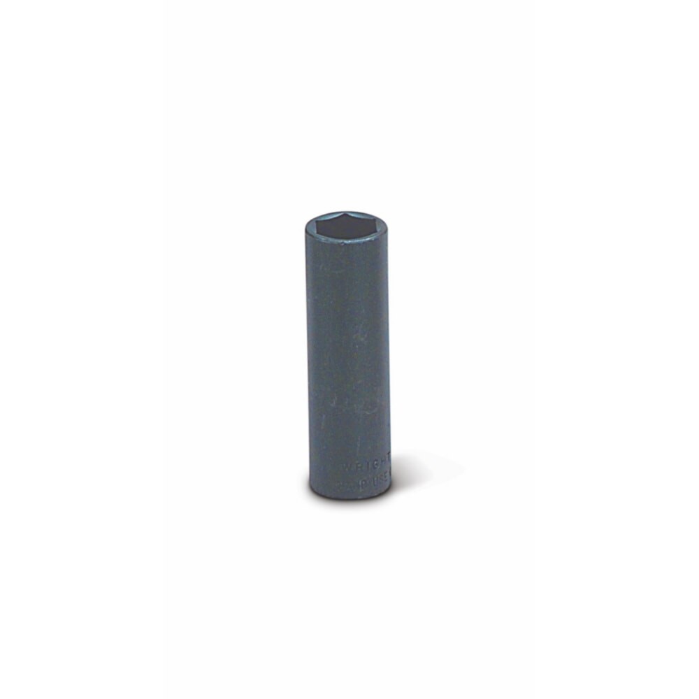 Wright Tool 34520 1/2" Drive Black Finish Deep Socket 6 Point SAE 5/8"