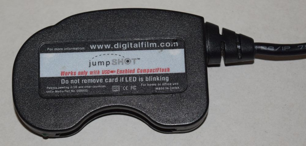 JumpShot Lexar Media Memory Card Reader USB Compact Flash