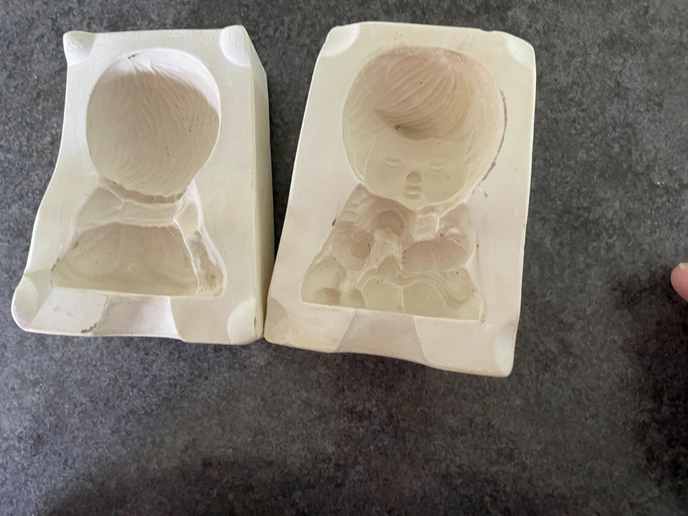 Unknown Maker #37 - Praying Boy Ceramic Mold