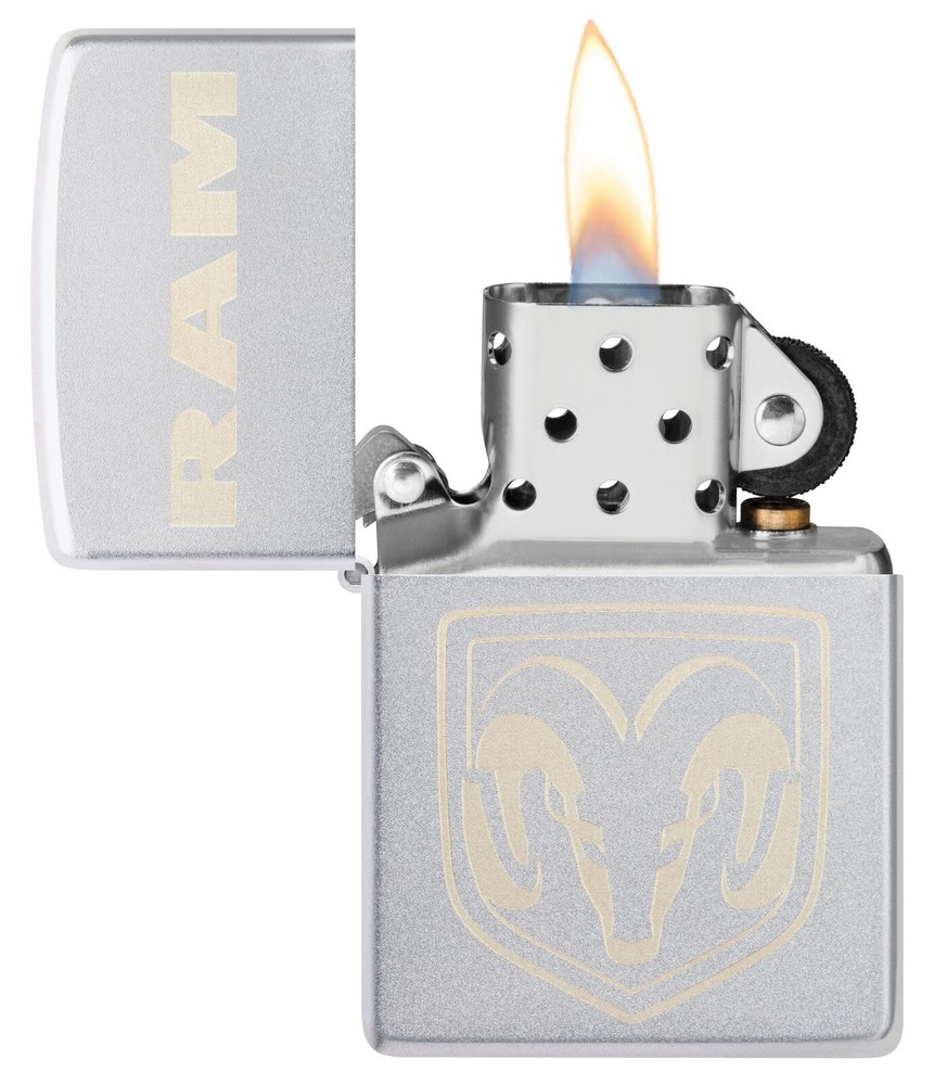 Zippo RAM Satin Chrome 48763