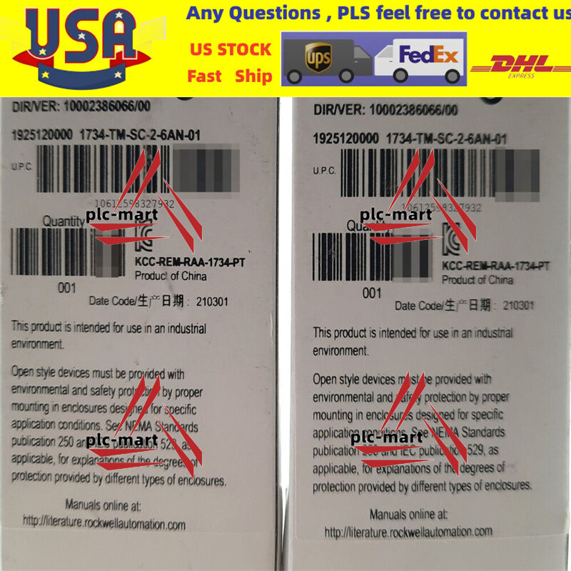 1PC Expedited shipping NEW Allen-Bradley 1734-TOP3 Real US stock