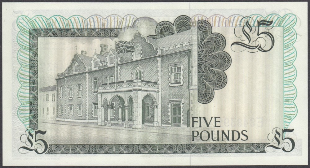 Gibraltar 5 Pounds 1988 UNC