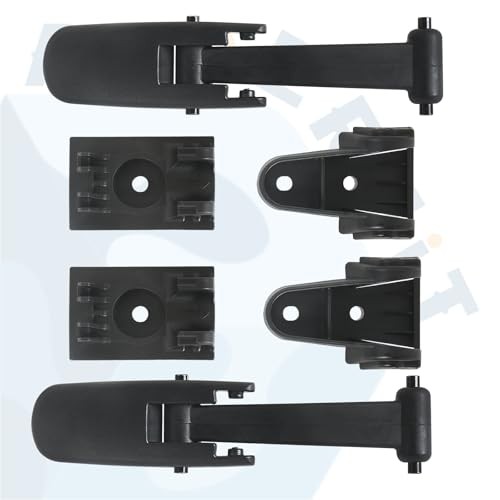 Peterbilt 567 579 Hood Latch Rubber Strap w/Mounting Base & Catch Bracket 2 PCS