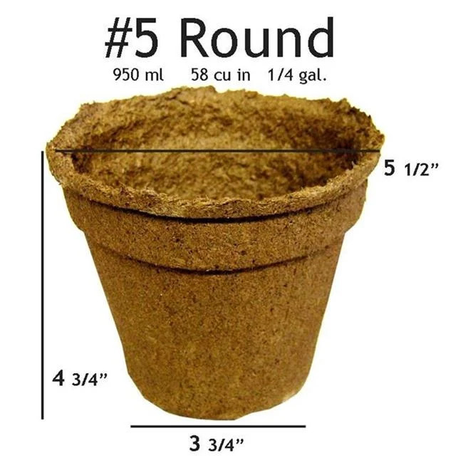 CowPots #5 Round Pot - 20 pots