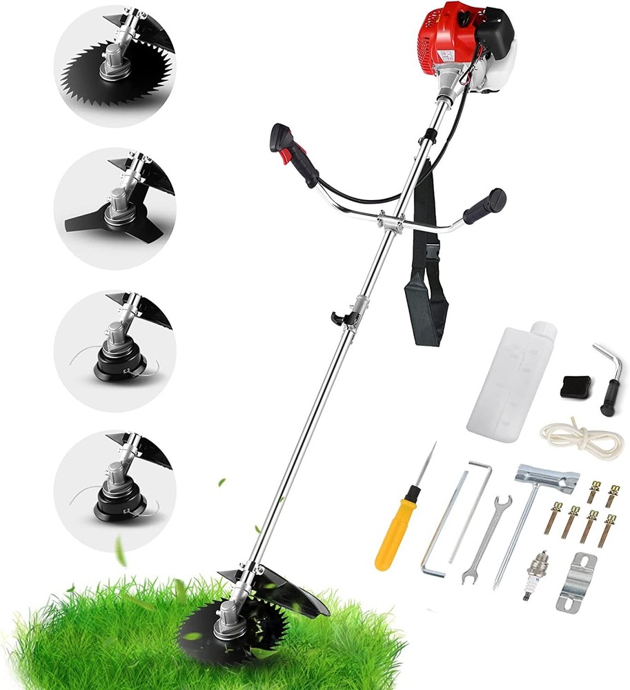 58CC Cordless Weed Eater Wacker Gas Powered 2-Cycle 4-in-1 String Trimmer Edger✅
