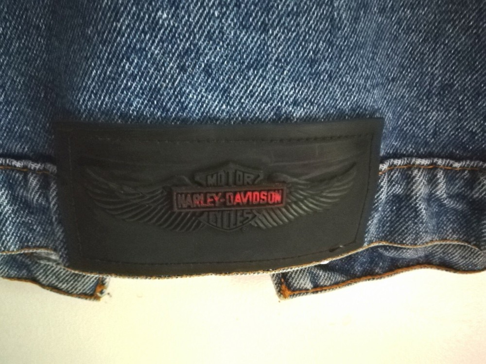 Harley davidson heavy Denim Jacket