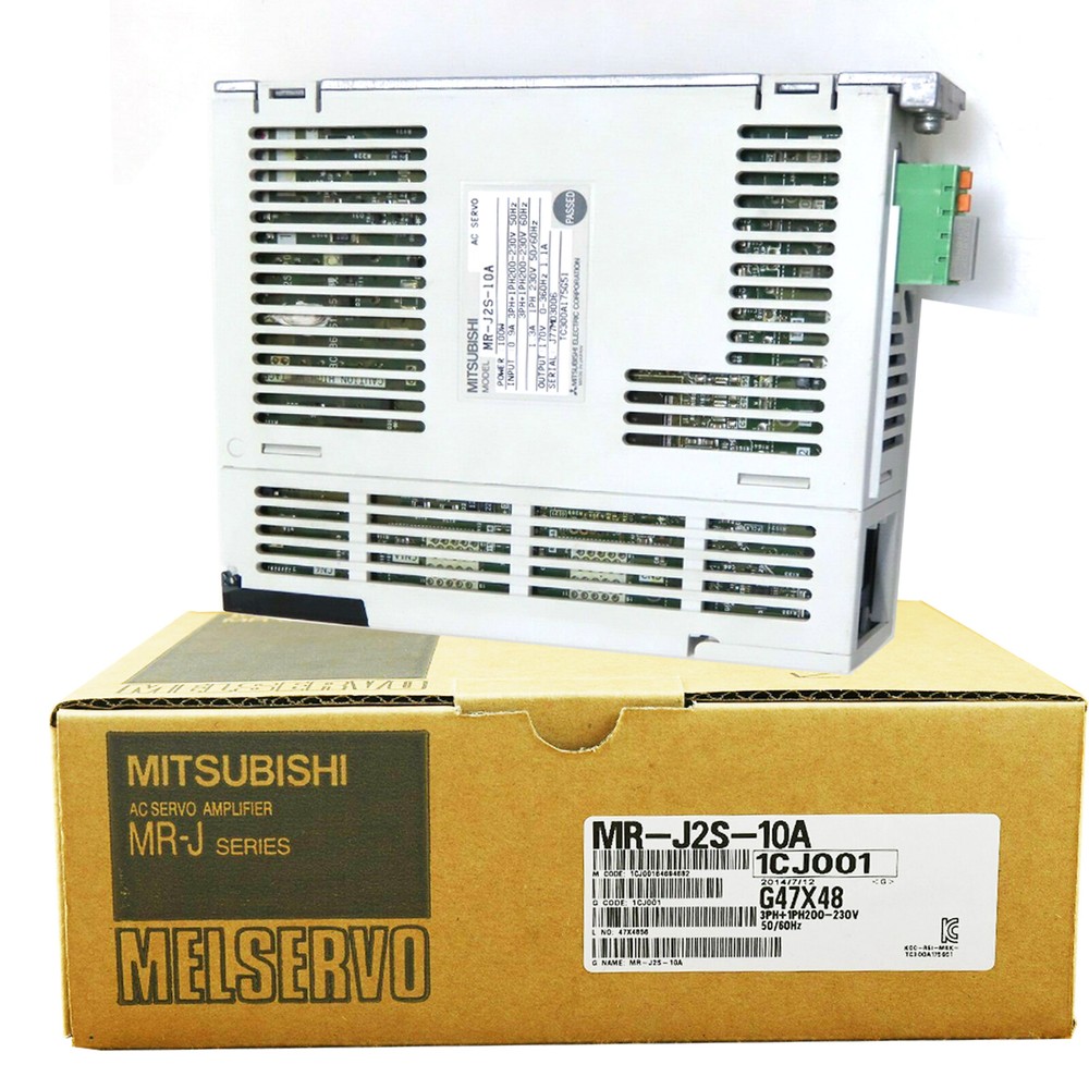 Mitsubishi Melsec MR-J2S-10A AC Servo Motor Drive Amplifier Programmable Logic