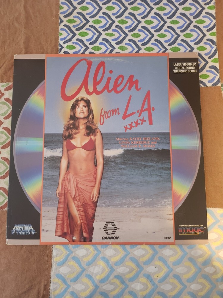Alien From L.A Laserdisc