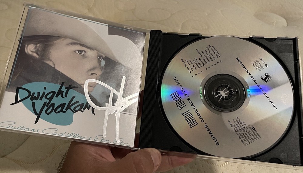 Dwight Yoakam Signed CD