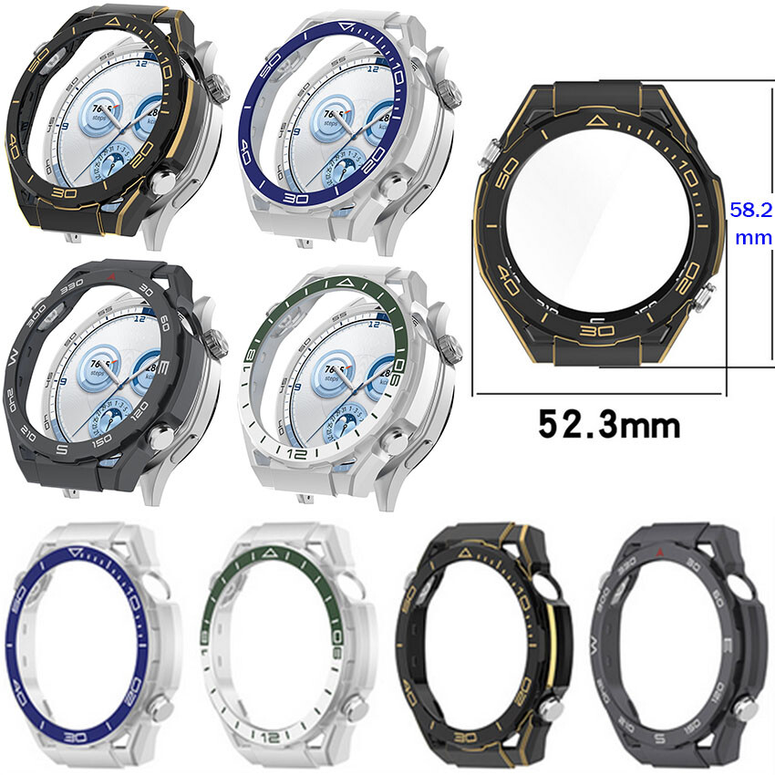 For Huawei Watch GT5 Pro 46MM Samrtwatch Bumper PC Protective Case Cover