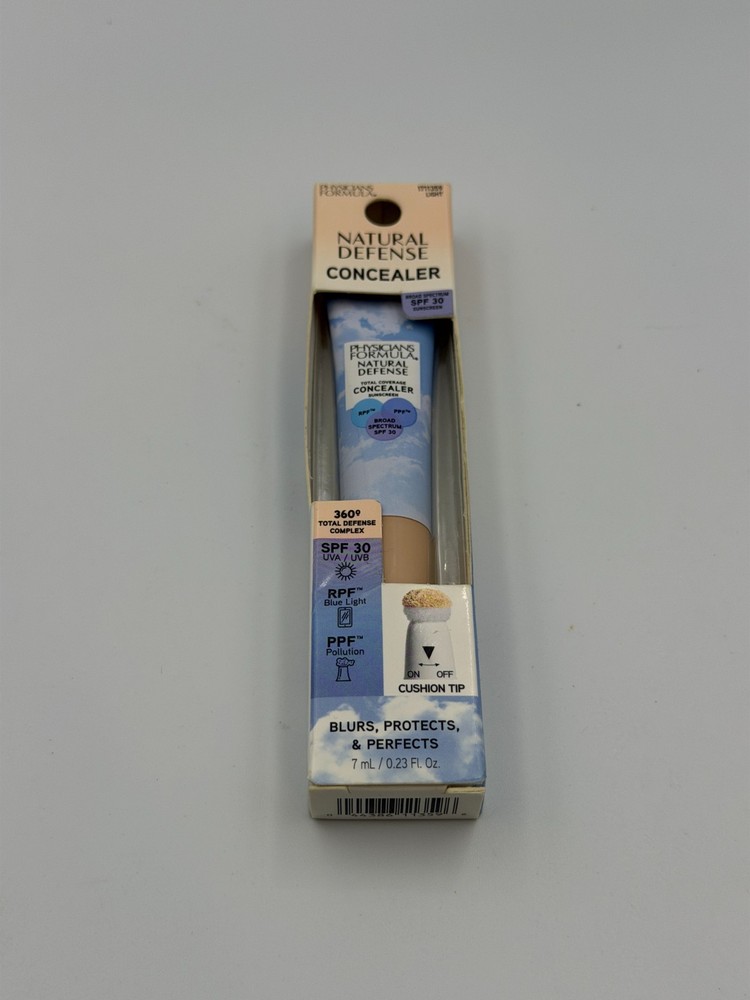 Physicians Formula Natural Defense Total Coverage Concealer in Light SEE EXP