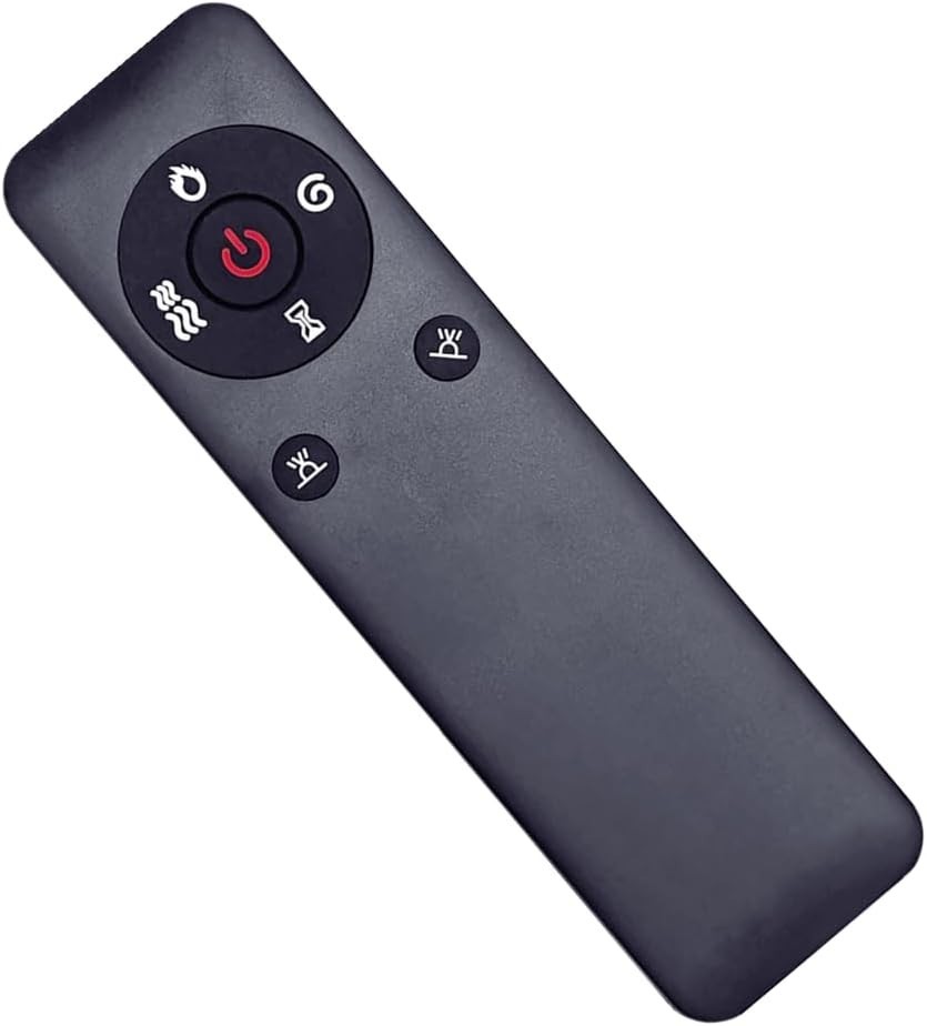 Universal Infrared Remote for Electric Fireplaces - No Programming Required