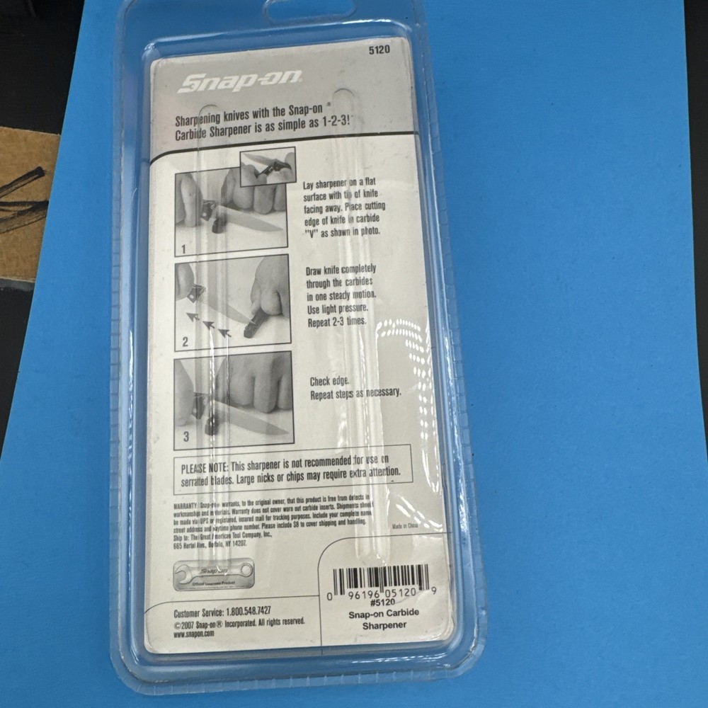 Snap-on 5120 Carbide Knife Sharpener