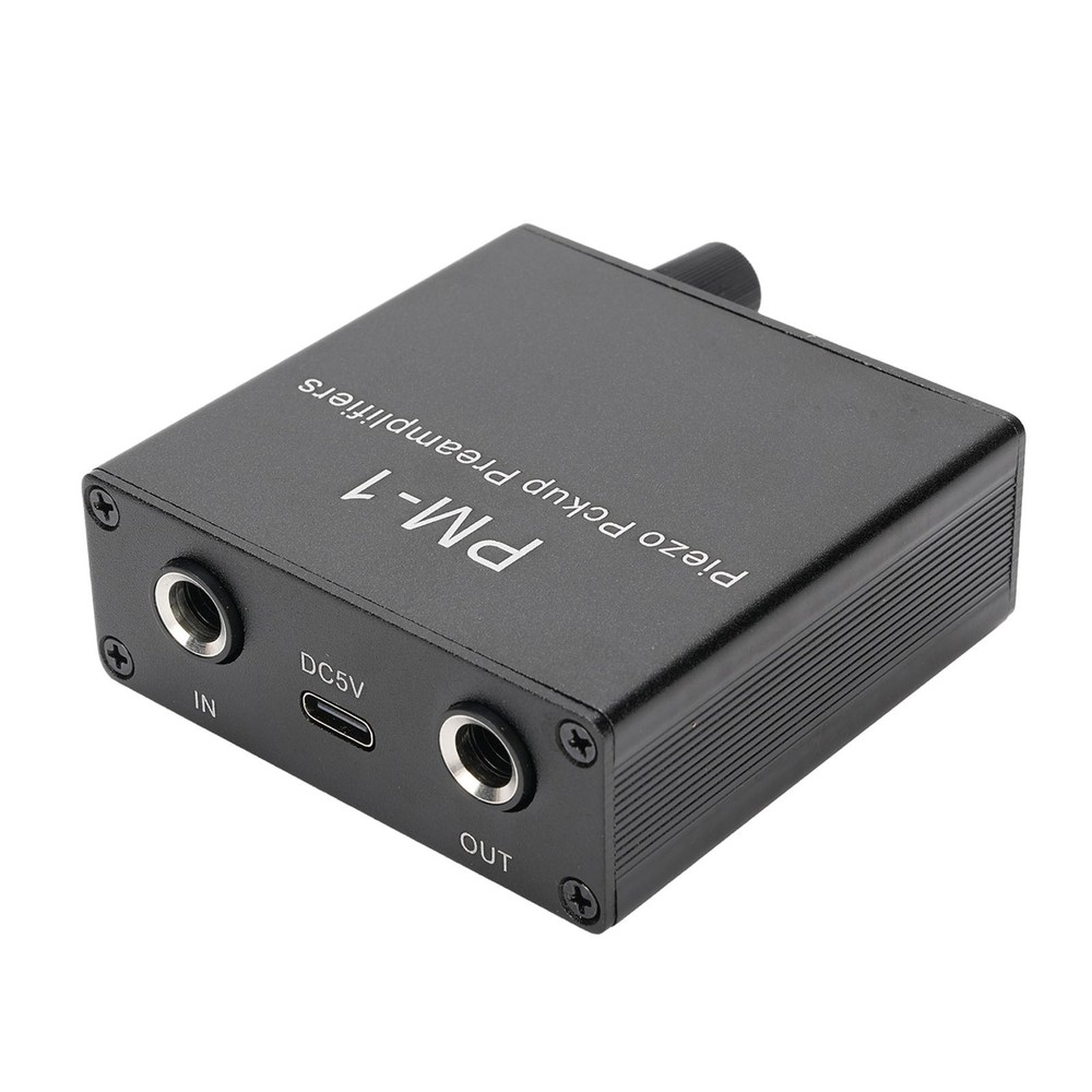 Compact Piezo Pickup Preamp Amplifier For Guitar New