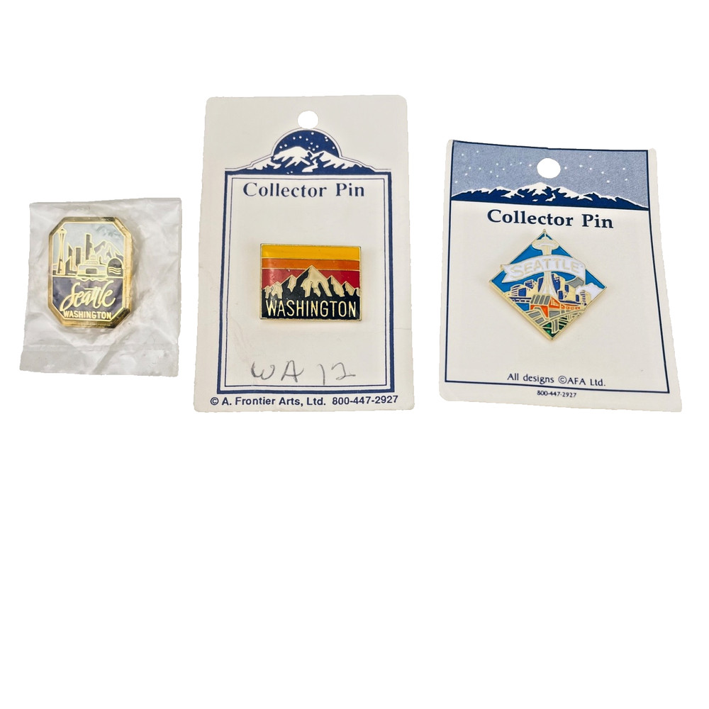 Lapel Pins Seattle Washington