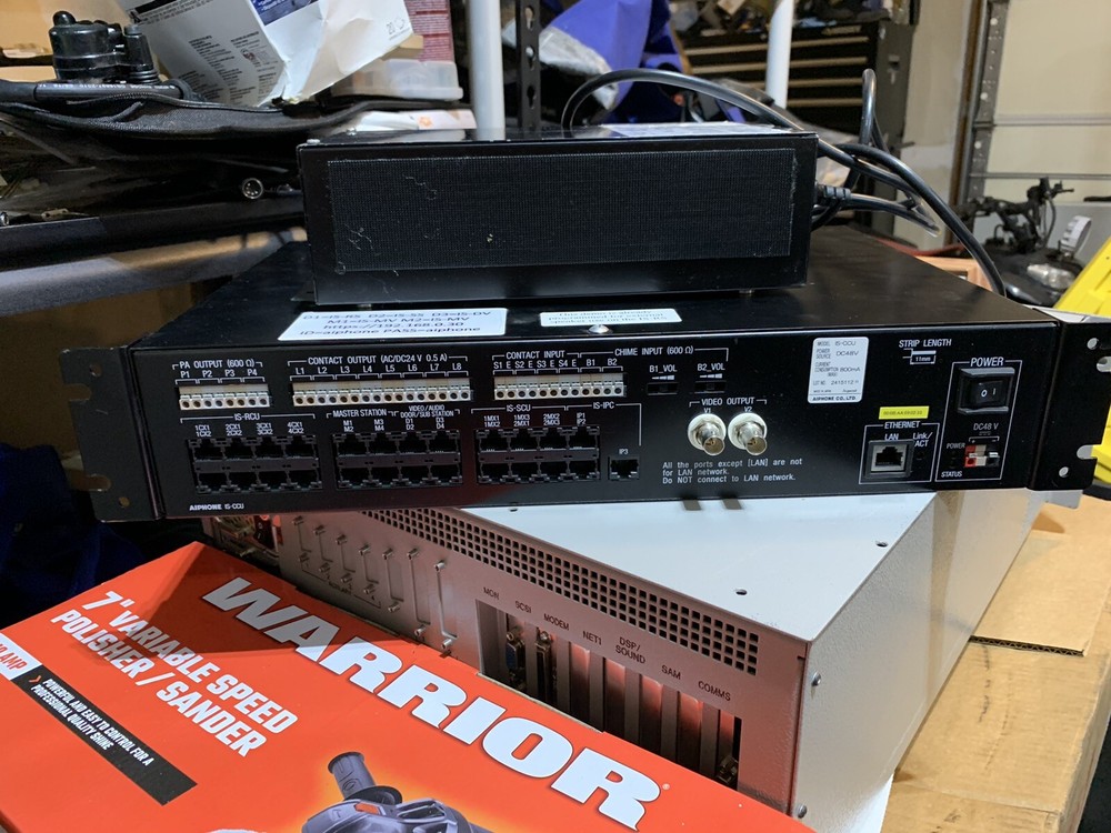 Aiphone IS-CCU Central Control unit connects 4 door stations & 4 master .