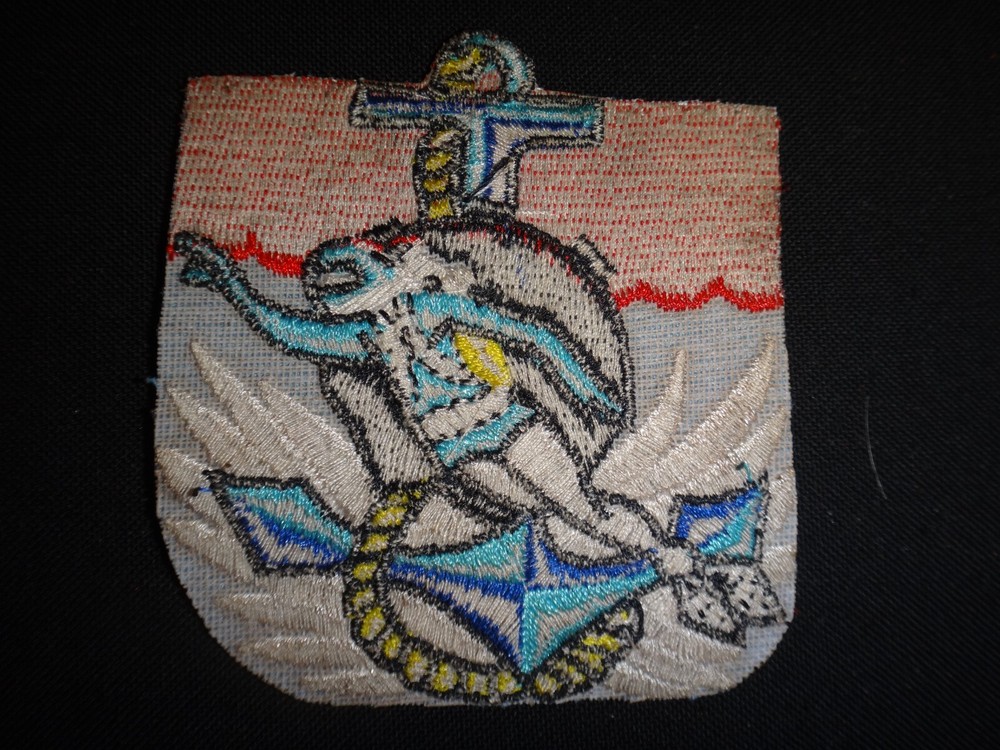 Vietnam War Navy Frogman Explosive Ordnance Disposal Team Patch