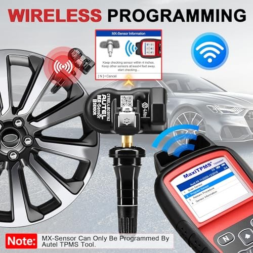 TPMS Sensor Universal Sensor with Dual Frequency (35MHz + Rubber Stem 1