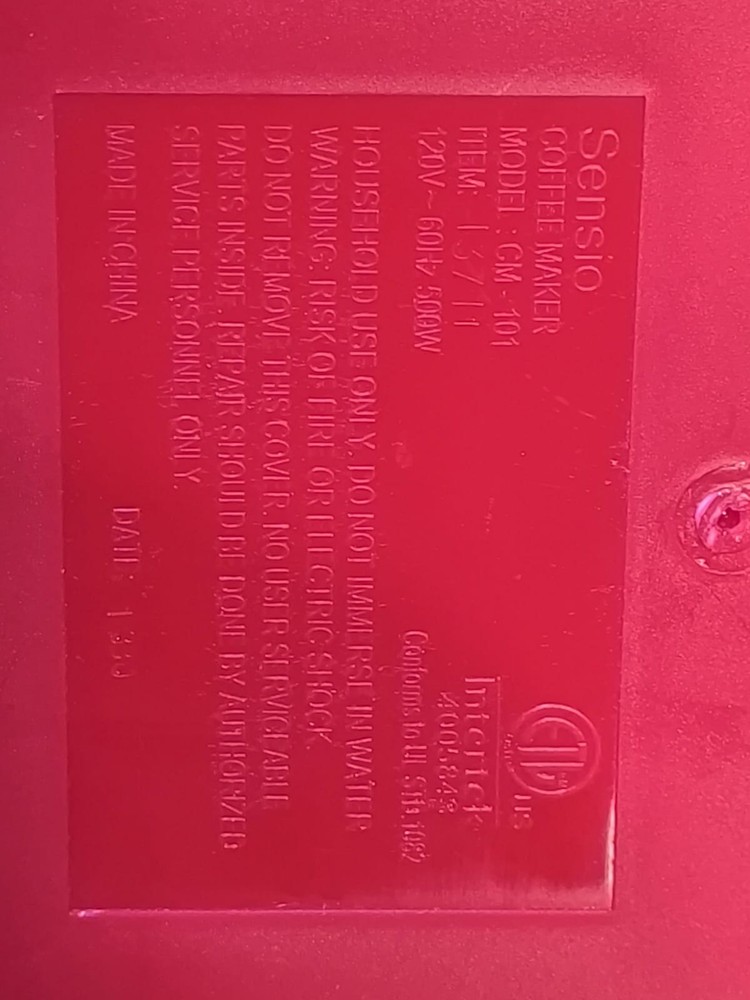 BELLA Coffee Maker Single Serve Pod Machine Red Compact Kitchen Brewer Tested