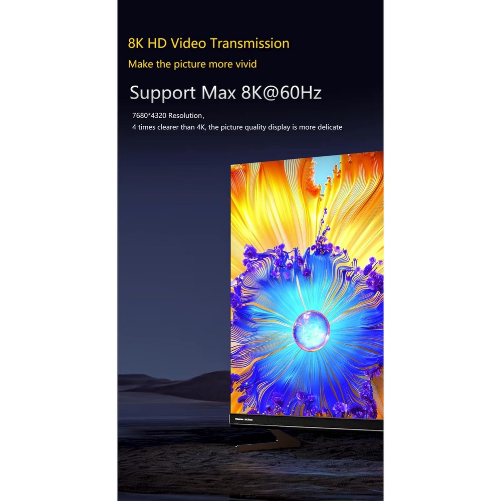 3 PCS USB C 8K 40Gbps Mini Digital Meter USB 4.0 Type-C Extension Adapter