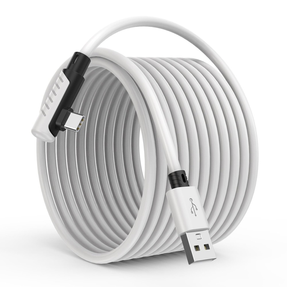 VR Charging Link Cable 16FT Compatible with Meta Quest 3S/Quest 3/Oculus