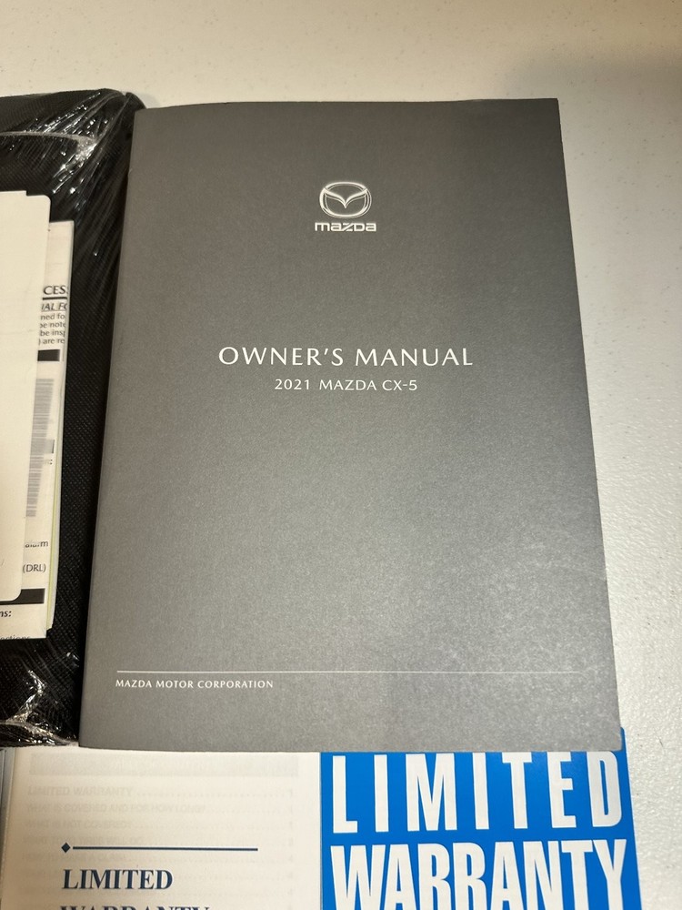 2021 Mazda CX-5 Owner's Manual Set